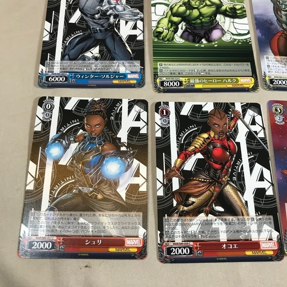 Weiss Schwarz Marvel Trading Card Lot of 23 Commons - Picture 10 of 11